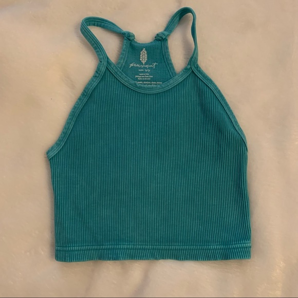 NWOT FP Movement Happiness Runs Crop in Deep Balsam - Picture 4 of 10